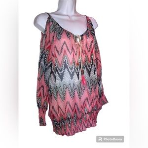 Cold Shoulder Lightweight Top